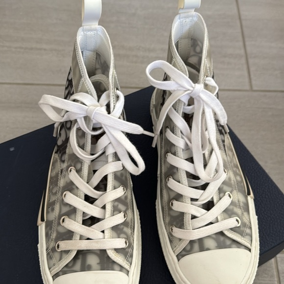 DIOR B23 High-Top Sneaker - 100% Authentic - Picture 7 of 14